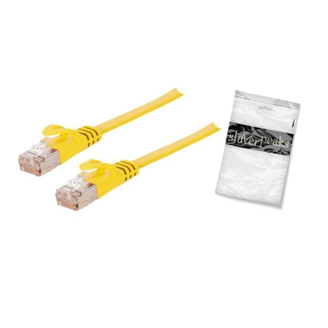 EAN 4017538059888 - shiverpeaks U/FTP, Cat.7, slim, 0.25m cable de red Amarillo 0,25 m Cat7 U/FTP (STP) imagen 1