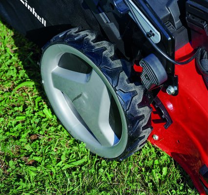 EAN 4006825655285 - Einhell GC-PM 51/3 S HW-E Cortacésped de empuje a gasolina Gasolina Negro, Rojo imagen 3