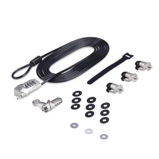 EAN 0065030906180 - StarTech.com 3M4-DESK-LOCKING-KIT cable antirrobo Negro, Plata imagen 1