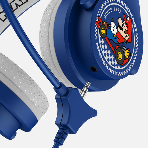 EAN 5055371623452 - OTL Technologies Super Mario Nintendo Mariokart Auriculares Alámbrico Diadema Juego Azul, Blanco imagen 2