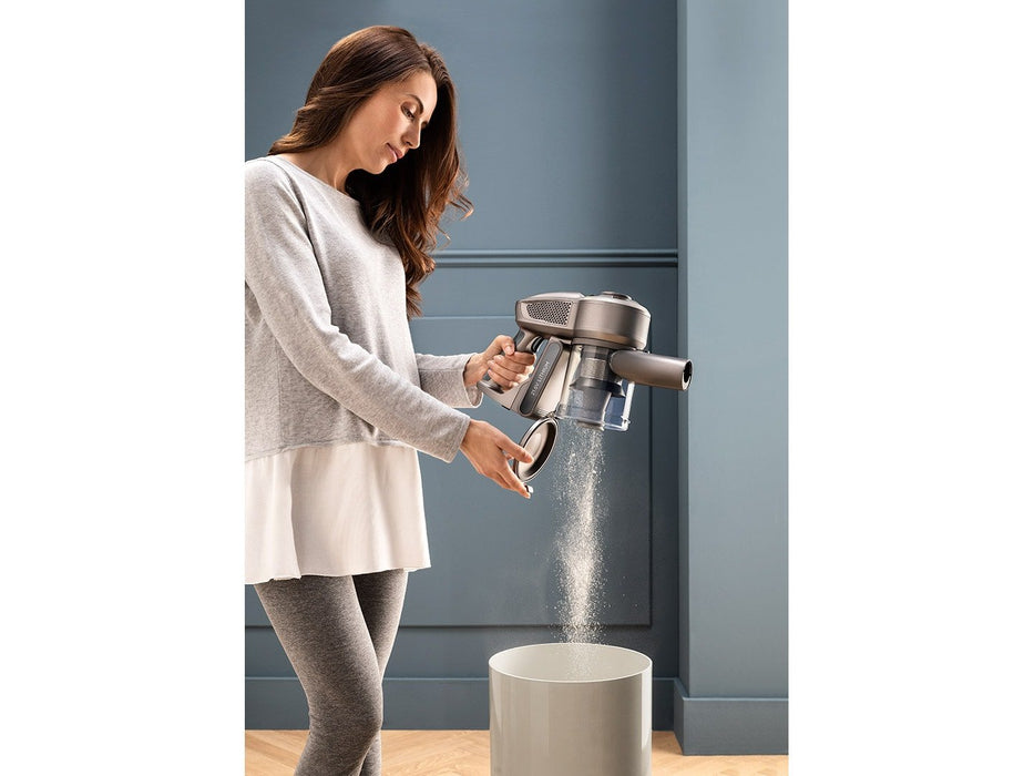 EAN 8004399015890 - De’Longhi Colombina Evo XLM418.GCG Aspiradora escoba 2 en 1 Batería Secar Sin bolsa 0,5 L 400 W Gris imagen 3