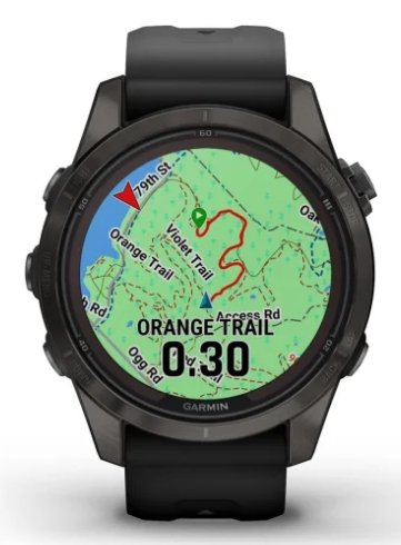 EAN 753759317614 - Garmin fēnix 7S Pro 3,05 cm (1.2") MIP 42 mm Digital 240 x 240 Pixeles Pantalla táctil Negro Wifi GPS (sat imagen 7