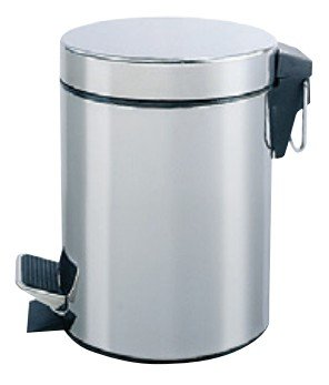 EAN 5705831042254 - Q-CONNECT KF04225 papelera 6 L Alrededor Metal Espejo imagen 1