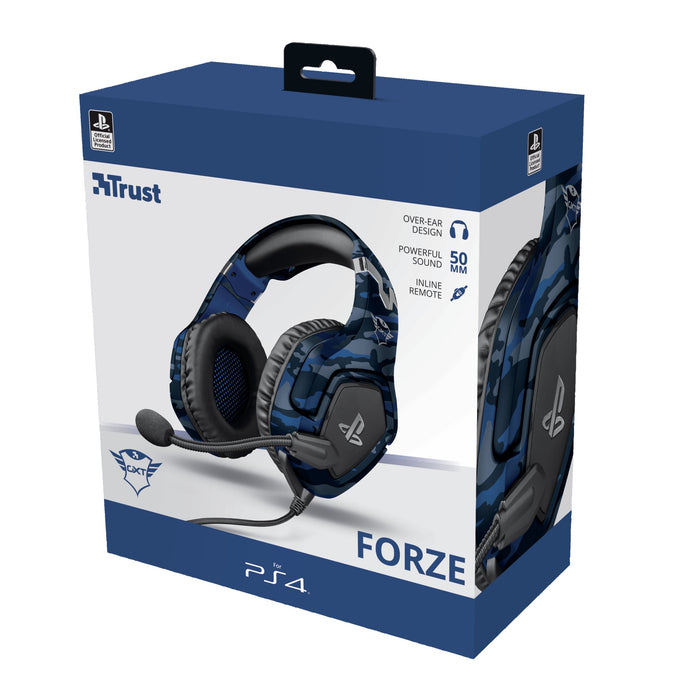 EAN 8713439235326 - Trust GXT 488 Forze PS4 Auriculares Alámbrico Diadema Juego Negro, Azul imagen 7