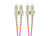 EAN 5901969433302 - Lanberg FO-SUSU-MD41-0010-VT Cable de fibra óptica e InfiniBand 1 m SC Violeta imagen 1