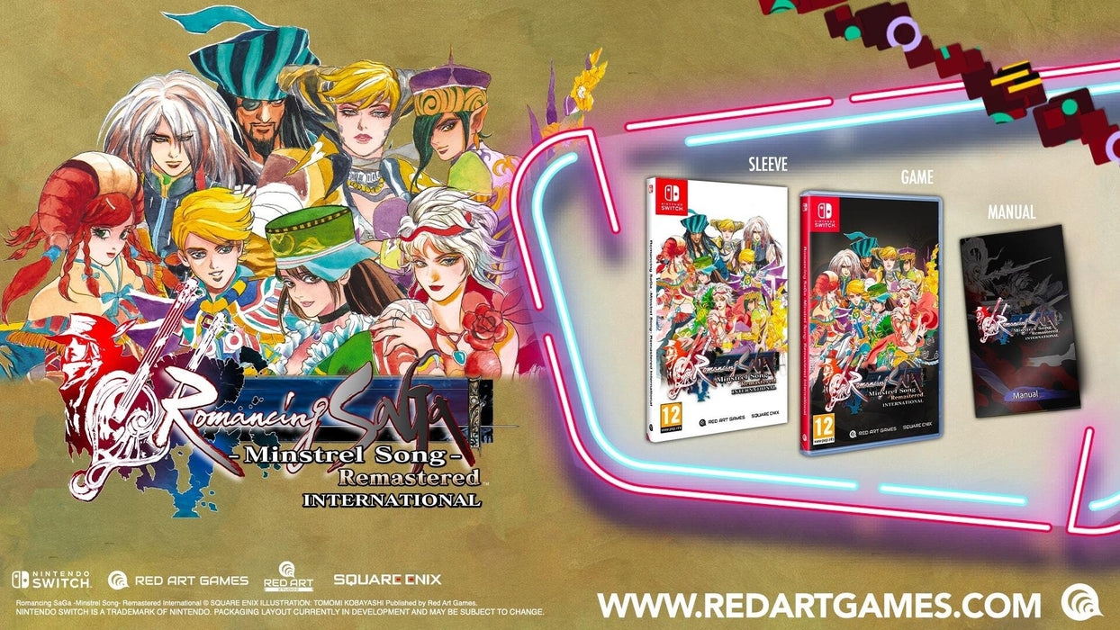 EAN 3760328374487 - Square Enix Romancing SaGa -Minstrel Song- Remastered International imagen 3