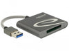 EAN 4043619915835 - DeLOCK 91583 lector de tarjeta USB 3.2 Gen 1 (3.1 Gen 1) Gris imagen 1