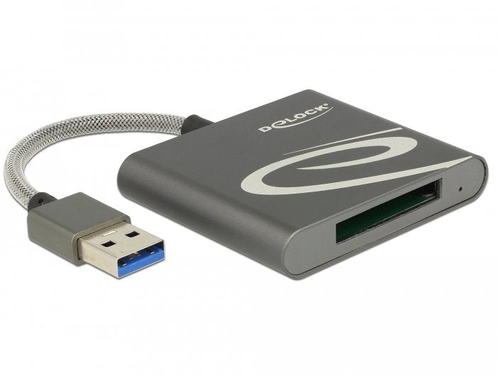 EAN 4043619915835 - DeLOCK 91583 lector de tarjeta USB 3.2 Gen 1 (3.1 Gen 1) Gris imagen 1