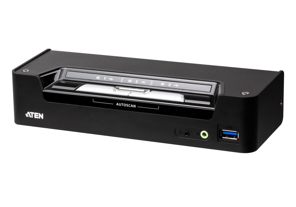 EAN 4710469340604 - ATEN CS1953-AT interruptor KVM Negro imagen 1