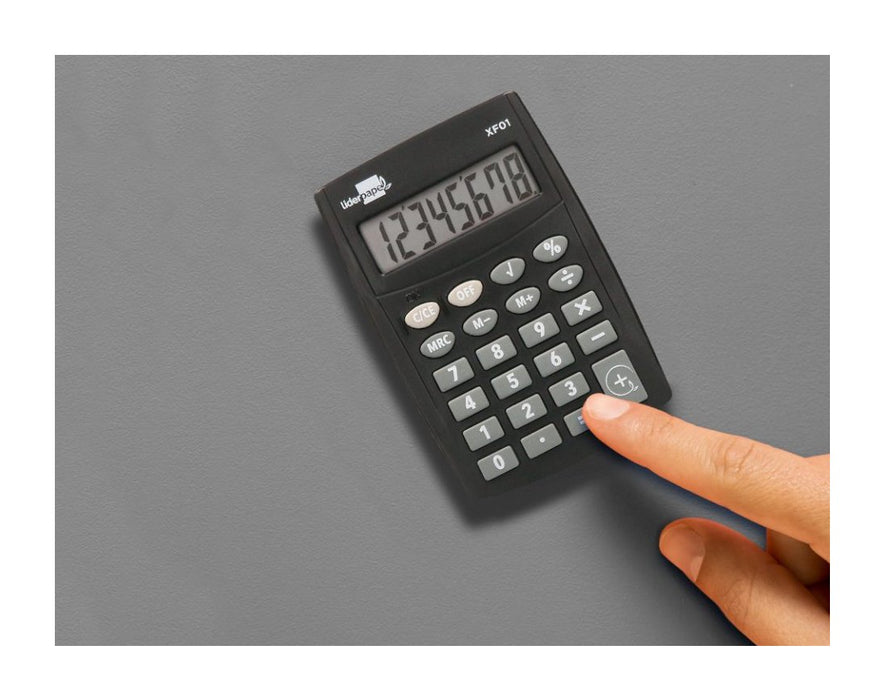 EAN 8423473040601 - Liderpapel XF01 calculadora Calculadora básica Negro imagen 3