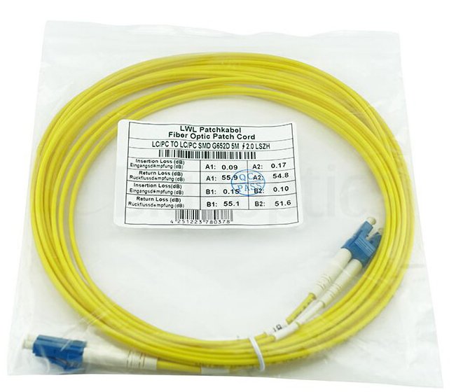 EAN 4063232617275 - BlueOptics SFP3131BU0.5MK Cable de fibra óptica e InfiniBand 0,5 m LC Amarillo imagen 5