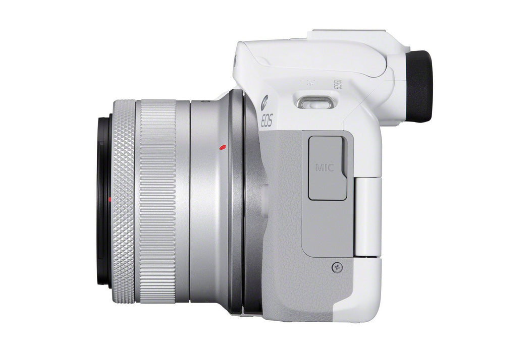 EAN 4549292205282 - Canon EOS R50, White + RF-S 18-45mm F4.5-6.3 IS STM Kit MILC 24,2 MP CMOS 6000 x 4000 Pixeles Blanco imagen 11