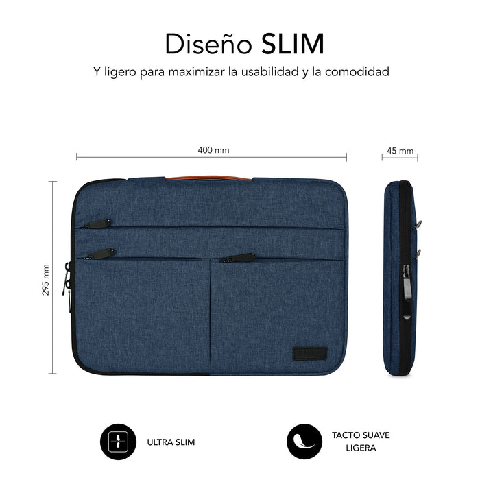 EAN 8436586742737 - SUBBLIM SUBLS-AP36052 maletines para portátil 39,6 cm (15.6") Azul imagen 6