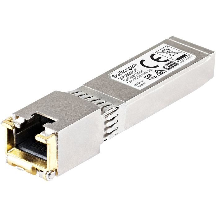 EAN 65030880206 - StarTech.com SFP10GBTCST red modulo transceptor Cobre 10000 Mbit/s SFP+ imagen 1