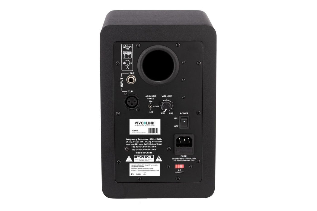 EAN 5704174949756 - Vivolink VLSP70 altavoz De 2 vías Negro Alámbrico 50 W imagen 3