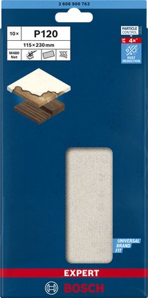 EAN 4059952541013 - Bosch 2 608 900 763 accesorio para lijadora 10 pieza(s) Red para lijado imagen 2