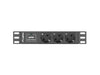 EAN 5901969416787 - Lanberg PDU-03F-0200-BK unidad de distribución de energía (PDU) 3 salidas AC 1U Negro imagen 4