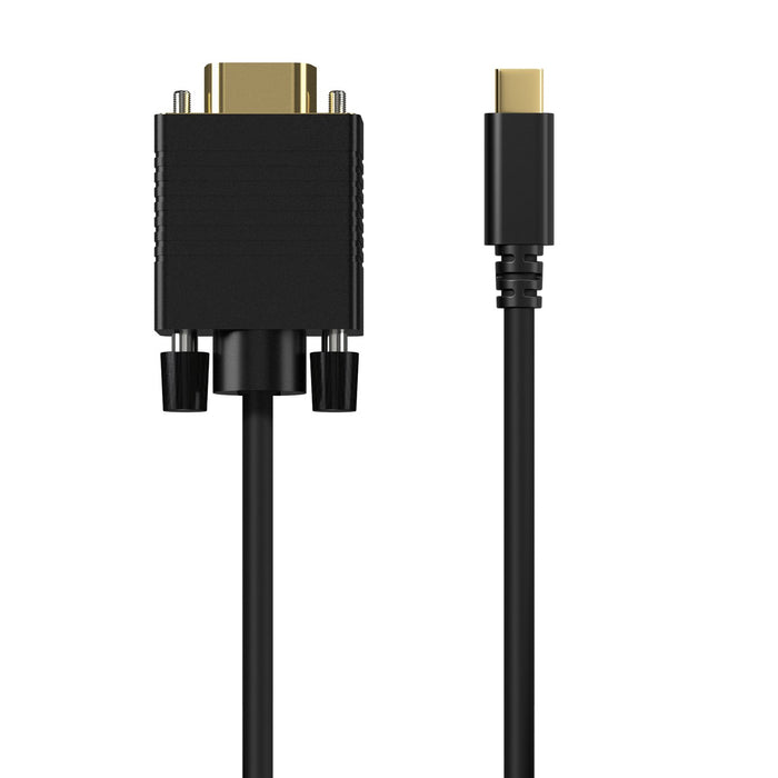 EAN 8436574708219 - AISENS A109-0692 adaptador de cable de vídeo 0,8 m USB Tipo C VGA (D-Sub) imagen 1