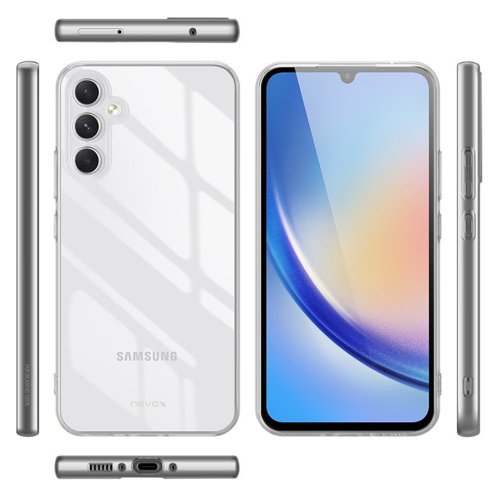 EAN 4250686413434 - nevox StyleShell Flex funda para teléfono móvil 16,8 cm (6.6") Transparente imagen 3