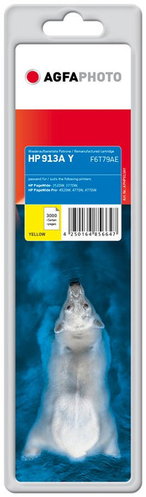 EAN 4250164856647 - AgfaPhoto APHP913AY cartucho de tinta 1 pieza(s) Compatible Rendimiento estándar Amarillo imagen 1