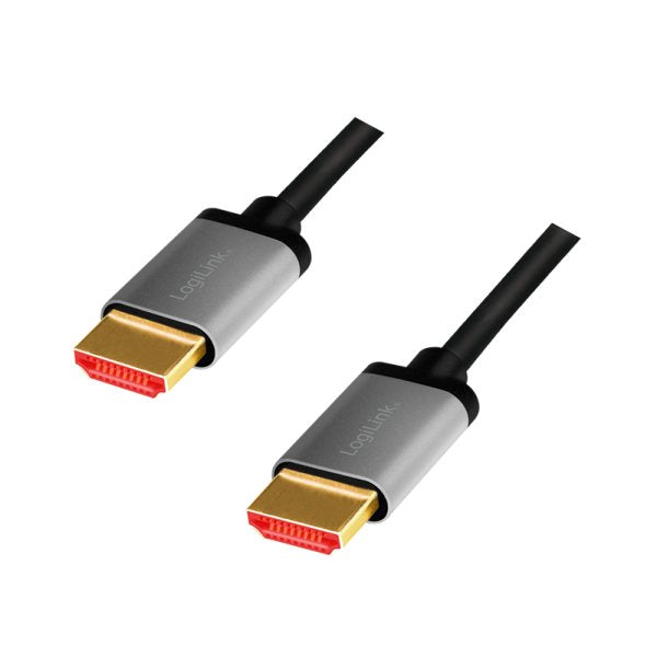 EAN 4052792062182 - LogiLink CHA0105 cable HDMI 2 m HDMI tipo A (Estándar) Negro, Gris imagen 1