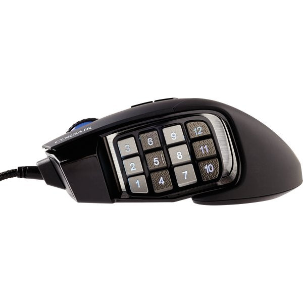 EAN 0840006616214 - Corsair Scimitar RGB Elite ratón Juego mano derecha USB tipo A Óptico 18000 DPI imagen 4