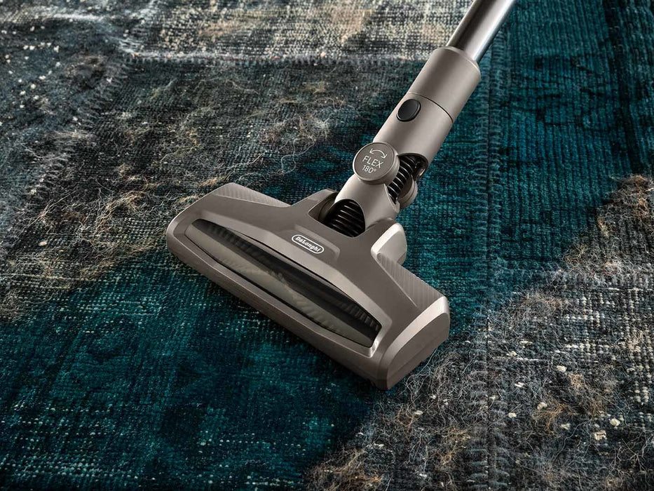 EAN 8004399015890 - De’Longhi Colombina Evo XLM418.GCG Aspiradora escoba 2 en 1 Batería Secar Sin bolsa 0,5 L 400 W Gris imagen 2