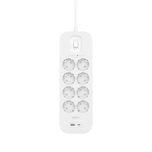 EAN 0745883886654 - Belkin SRB003vf2M-V2 Blanco 8 salidas AC 2 m imagen 2