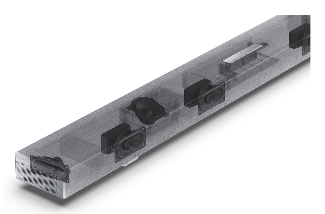 EAN 4550556112260 - Sharp HT-SBW55121(SL) altavoz soundbar Plata 5.1.2 canales 212 W imagen 14