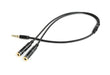 EAN 8716309100519 - Gembird !Adapter audio microphon 3.5mm mini Jack/4PIN/0. cable de audio 0,2 m 2 x 3.5mm 3,5mm Negro imagen 3