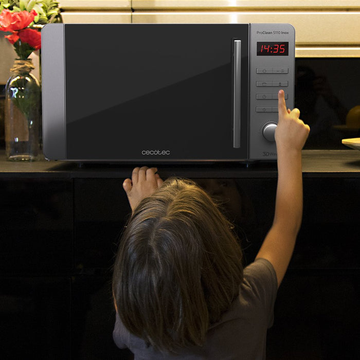 EAN 8435484015356 - Cecotec ProClean 5110 Inox Acero inoxidable Microondas con grill Encimera 20 L 700 W imagen 10
