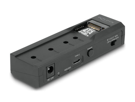 EAN 4043619642533 - DeLOCK 64253 base de conexión para disco duro USB 3.2 Gen 2 (3.1 Gen 2) Type-C Negro imagen 1