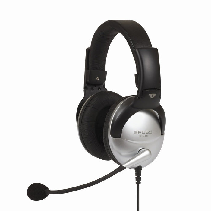 EAN 0021299148655 - Koss SB45 Auriculares Alámbrico Diadema Llamadas/Música Negro, Plata imagen 1