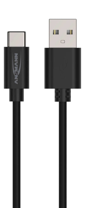 EAN 4013674176878 - Ansmann 1700-0130 cable USB 1 m USB A USB C Negro imagen 2
