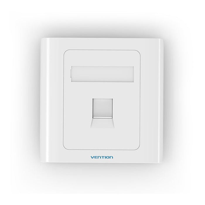 EAN 6922794743205 - Vention IFCW0 placa de pared y cubierta de interruptor Blanco imagen 1