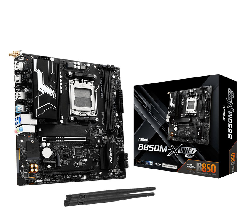 EAN 4711581490765 - Asrock B850M-X WiFi R2.0 AMD B850 Zócalo AM5 micro ATX imagen 1