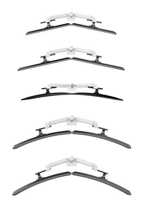 EAN 8717371442828 - Neomounts DS65S-950WH2 soporte para monitor 86,4 cm (34") Escritorio Blanco imagen 5