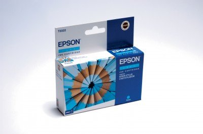 EAN 10343837355 - Epson Pencils T0322 cartucho de tinta 1 pieza(s) Original Cian imagen 2