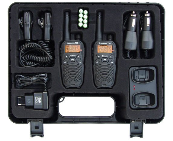 EAN 4010384207014 - Stabo freecomm 700 two-way radios 8 canales Negro imagen 1