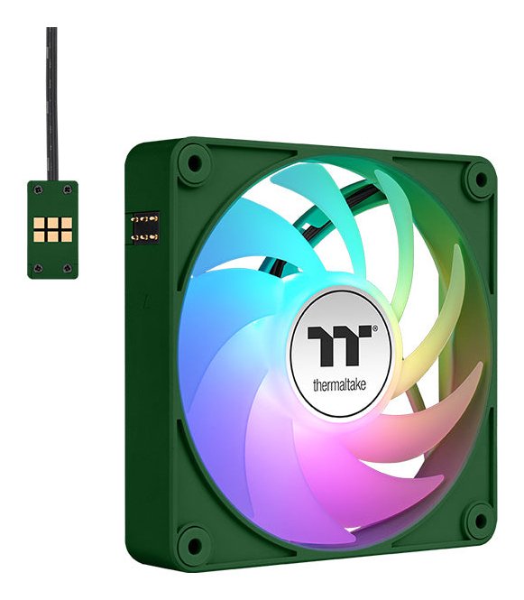 EAN 4711475649545 - Thermaltake CT140 EX ARGB Sync PC Carcasa del ordenador Ventilador 14 cm Verde 3 pieza(s) imagen 1