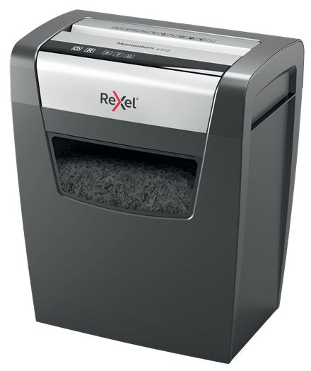 EAN 5028252523271 - Rexel Momentum X312 triturador de papel Corte en partículas Negro, Gris imagen 2