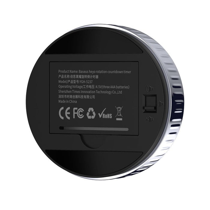 EAN 6953156216129 - Baseus Heyo rotation countdown Negro Temporizador diario imagen 3
