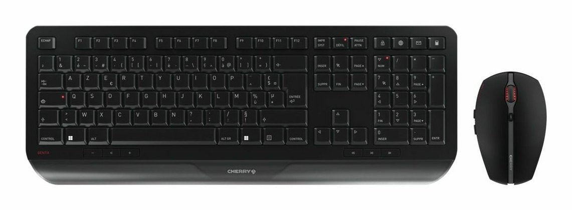 EAN 4025112091988 - CHERRY JD-7000FR-2 teclado Ratón incluido Hogar / Oficina RF inalámbrico AZERTY Francés Negro imagen 1