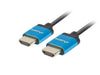 EAN 5901969424355 - Lanberg CA-HDMI-22CU-0005-BK cable HDMI 0,5 m HDMI tipo A (Estándar) Negro, Azul imagen 2