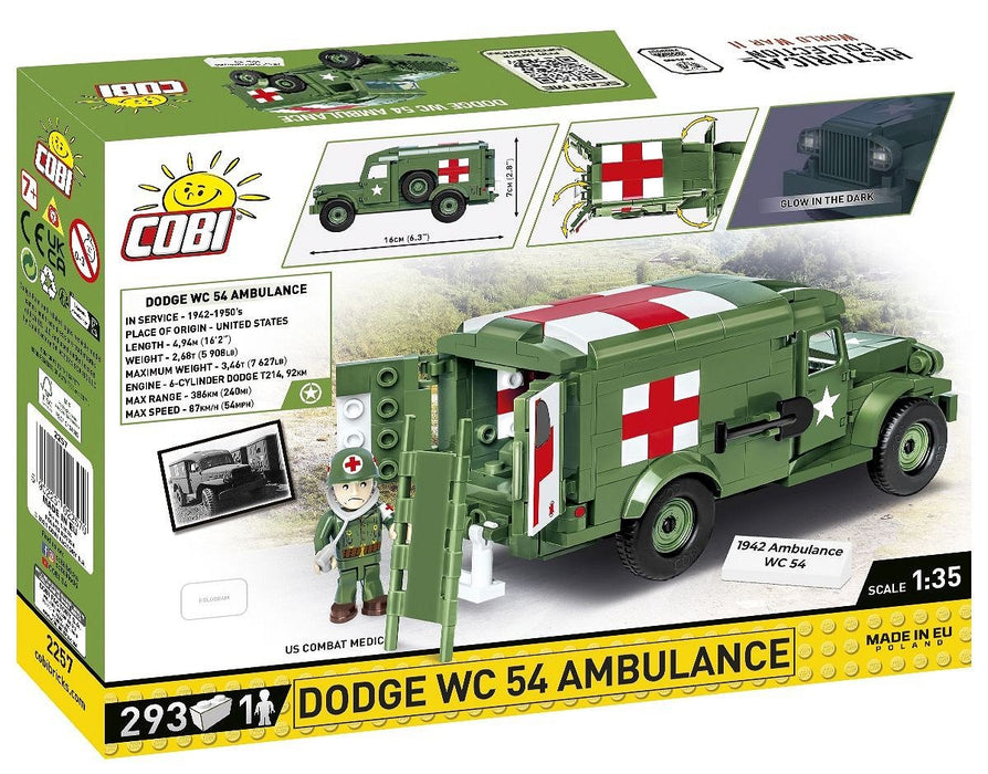 EAN 5902251022570 - COBI Dodge WC-54 Ambulance imagen 6