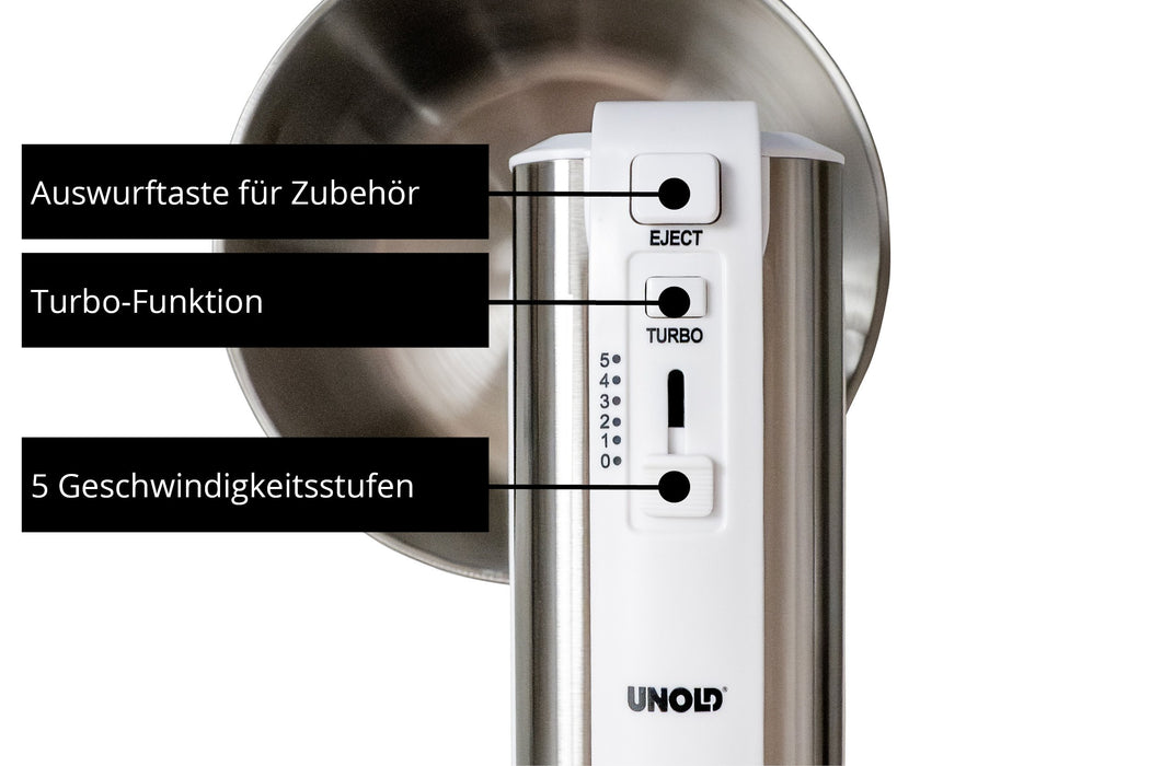 EAN 0402268978723 - Unold 78720 batidora Batidora de mano 500 W Blanco imagen 4