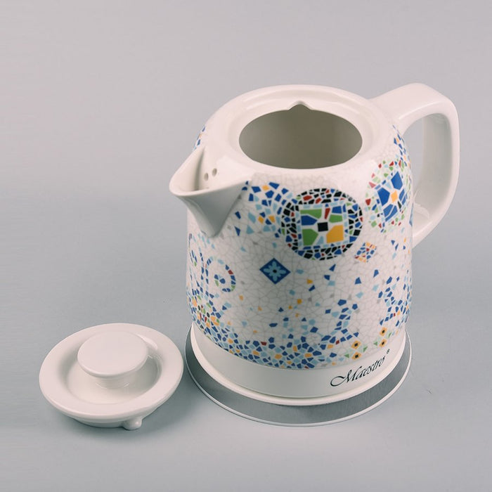 EAN 4820177146143 - Feel Maestro MR068 blue tetera eléctrica 1,5 L 1200 W Azul, Blanco imagen 2