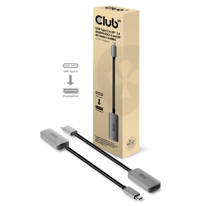 EAN 8719214471460 - CLUB3D CAC-1567 Adaptador gráfico USB 7680 x 4320 Pixeles Negro, Plata imagen 2