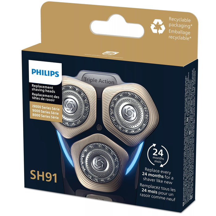 EAN 8710103978916 - Philips SHAVER Series 9000 SH91/50 accesorio para maquina de afeitar Cuchilla de afeitar imagen 3