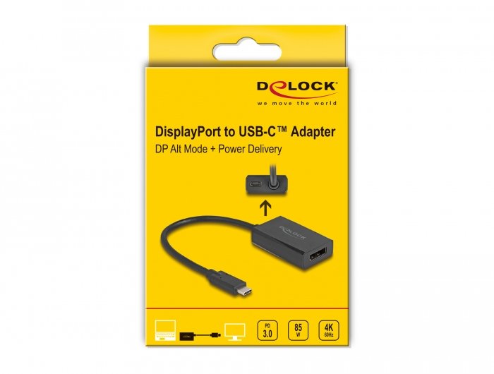 EAN 4043619610594 - DeLOCK 61059 Adaptador gráfico USB 3840 x 2160 Pixeles Negro imagen 3